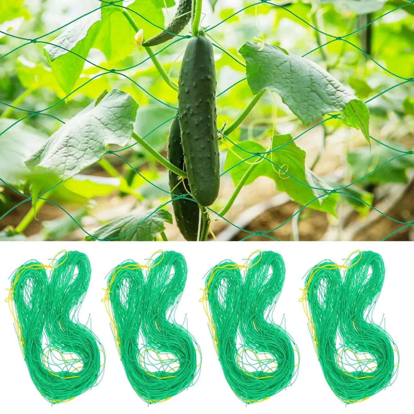 Garden Plant Climbing Net | Trellis Netting for Tomatoes & Vines