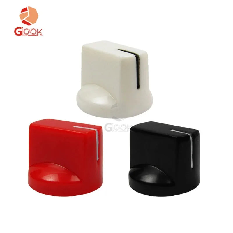 Multi Flet Head Guitar Pedal Knob Electric Pot Potentiometer Knobs