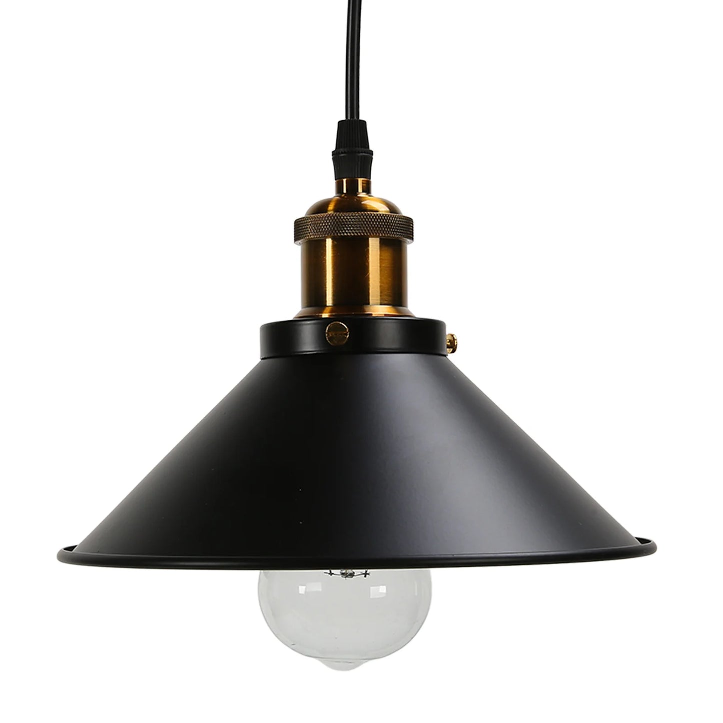 Wrought Iron Ceiling Lamp 85‑240V Hanging Lamp Simple Retro Industrial Wear Resistant for Cafes for Restaurants for Peaceful Pleasures Health and Wellness