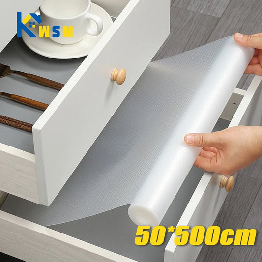 EVA Drawer & Cabinet Shelf Liner Mats – Non-Slip, Washable Shelf Liner Mats Oasis Select