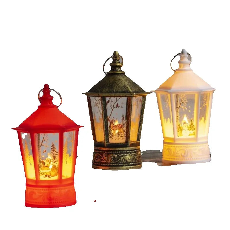Halloween Pumpkin Lights Horror Ghost Wind Lantern Christmas Light