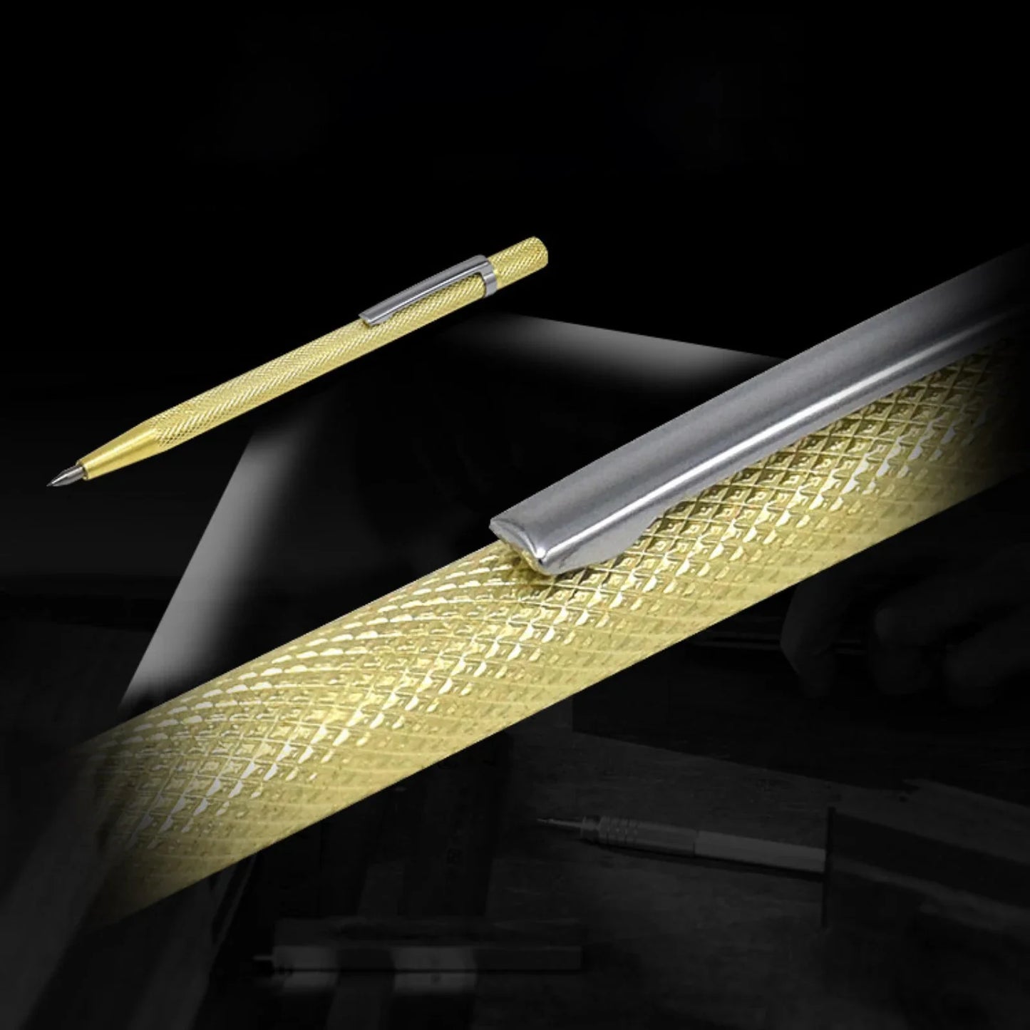 Diamond Scribing Pen – Tungsten Carbide Tip for Glass & Metal