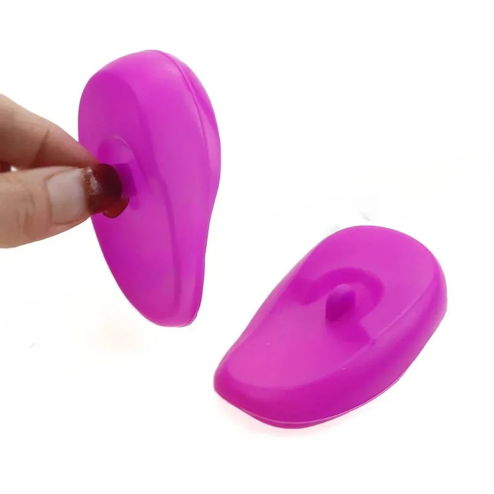 Silicone Ear Covers | Waterproof Protectors for Hair Dye & Shower
