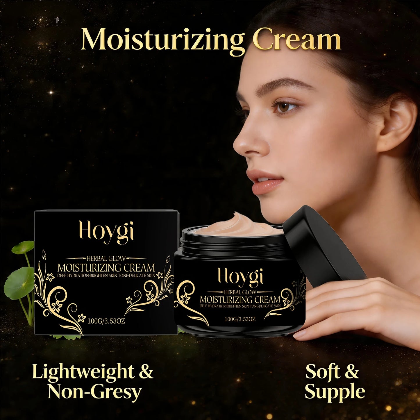 Centella Asiatica Moisturizing Face Cream Deep Hydrating & Skin Brightening Reduce Redness Soft Restores Elasticity Daily Care Peaceful Pleasures Health and Wellness