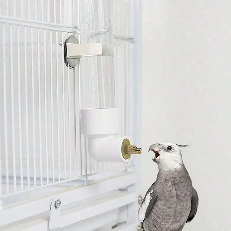 Automatic Bird Water Dispenser Bottle with Needle – Parrot Drinker
