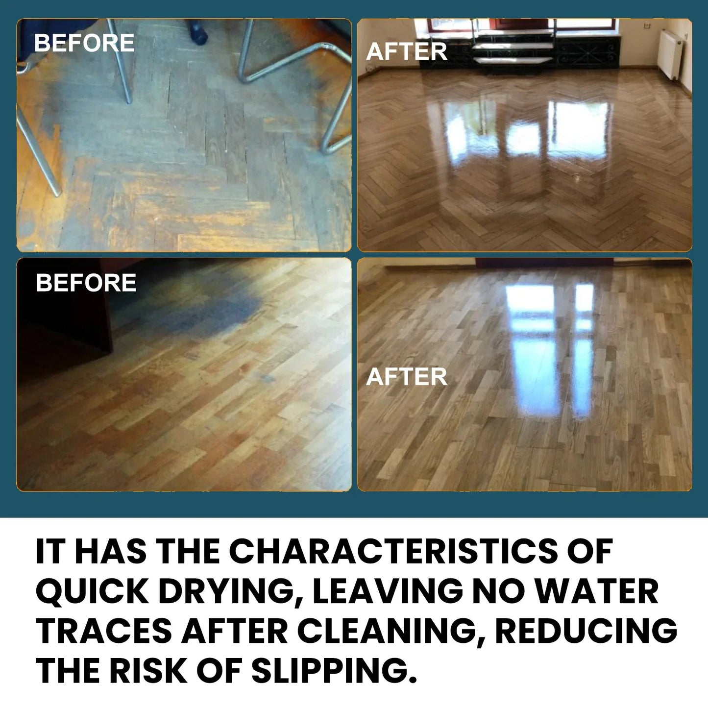 Jakehoe Ceramic Tile Floor Cleaner – Stain Remover & Shine