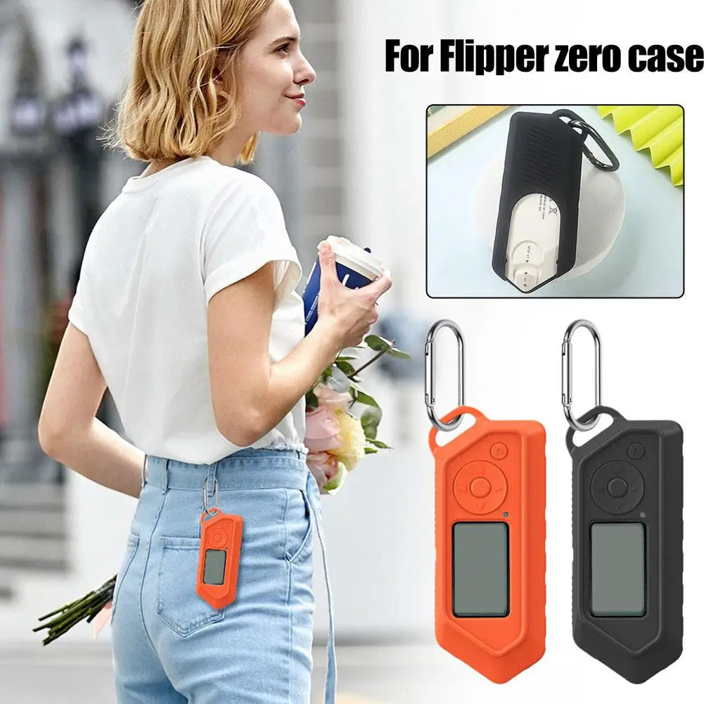Silicone Case For Flipper Zero Game Console Protective Cover Game Flipper Zero Body Shell Game Protective Case Accessories Peaceful Pleasures Health and Wellness