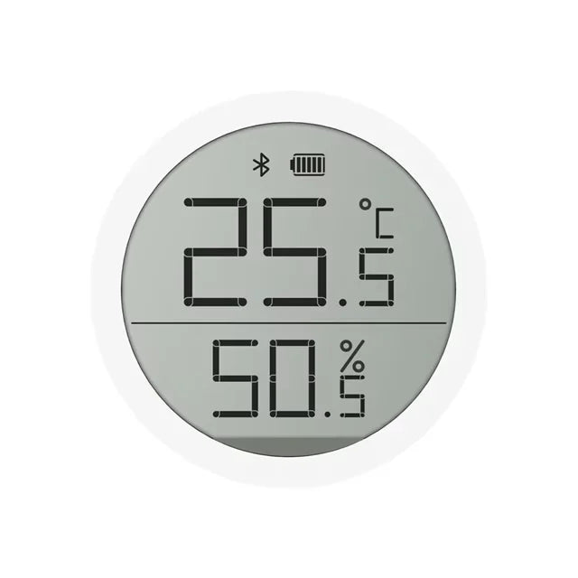 Qingping Bluetooth Temperature Humidity Sensor Lite Version Smart Electric Digital Smart Thermometer For Xiaomi Mijia App Peaceful Pleasures Health and Wellness 1 Pcs China Mainland