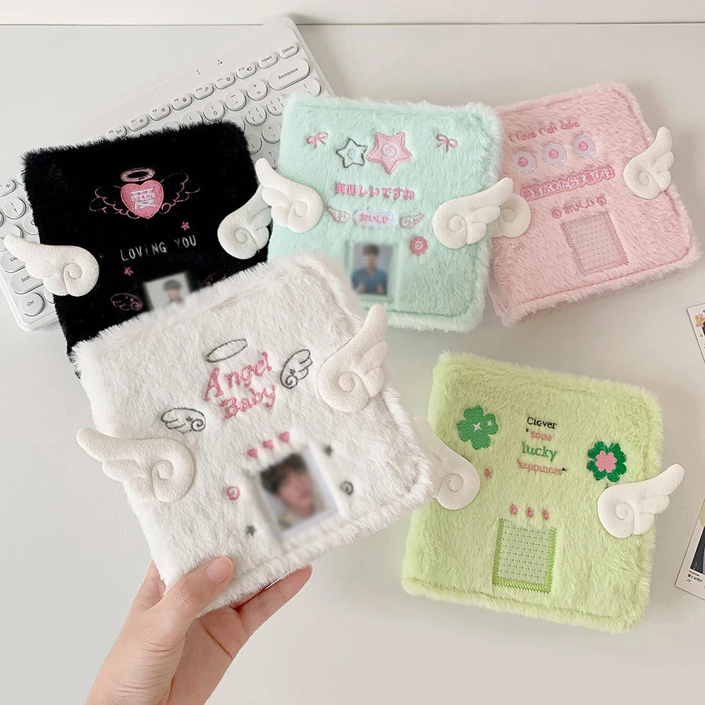 Beautiful Little Angel Loose Leaf Album A7 Plush 3-inch Polaroid