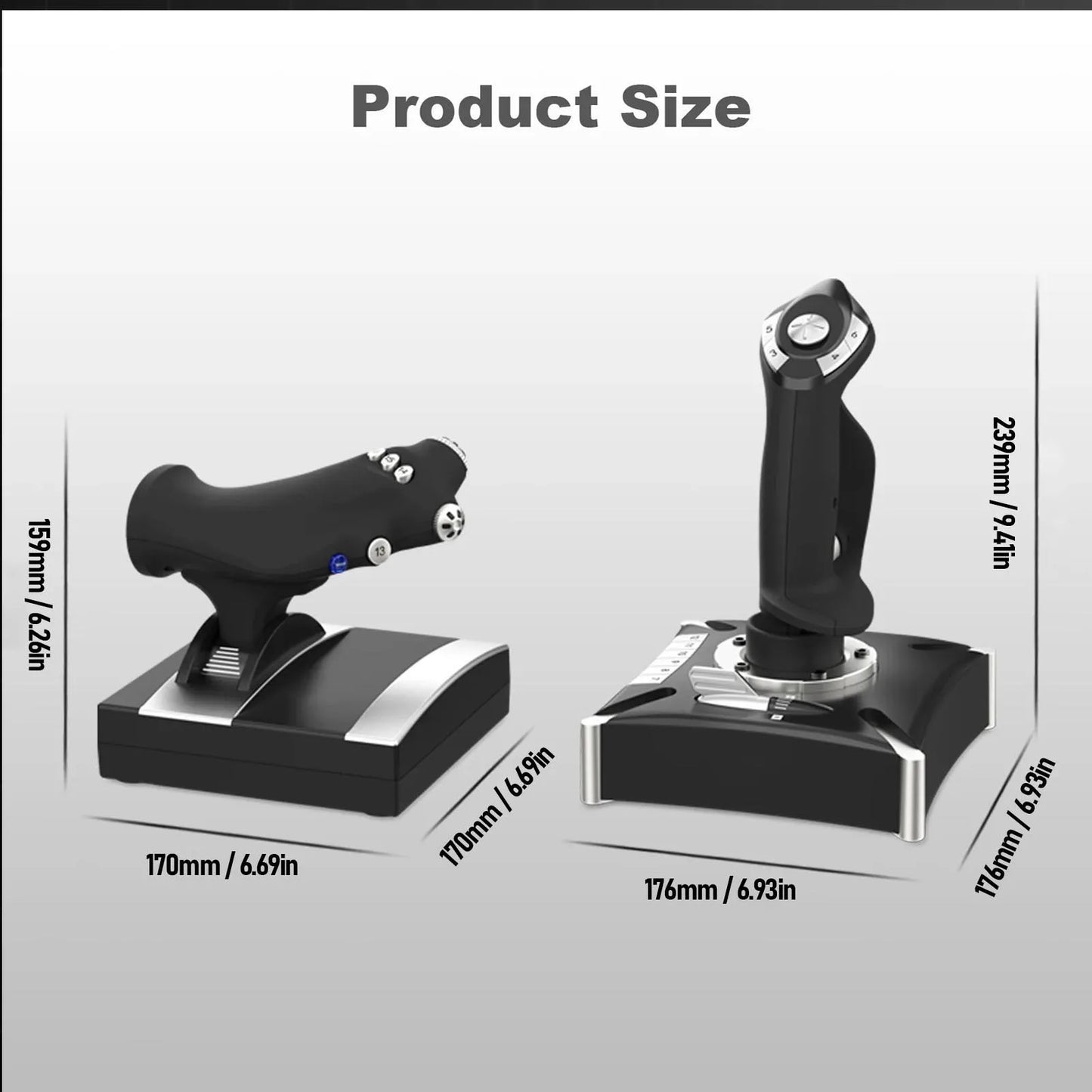 Flight Simulation Joystick Vibration Function Simulator Control