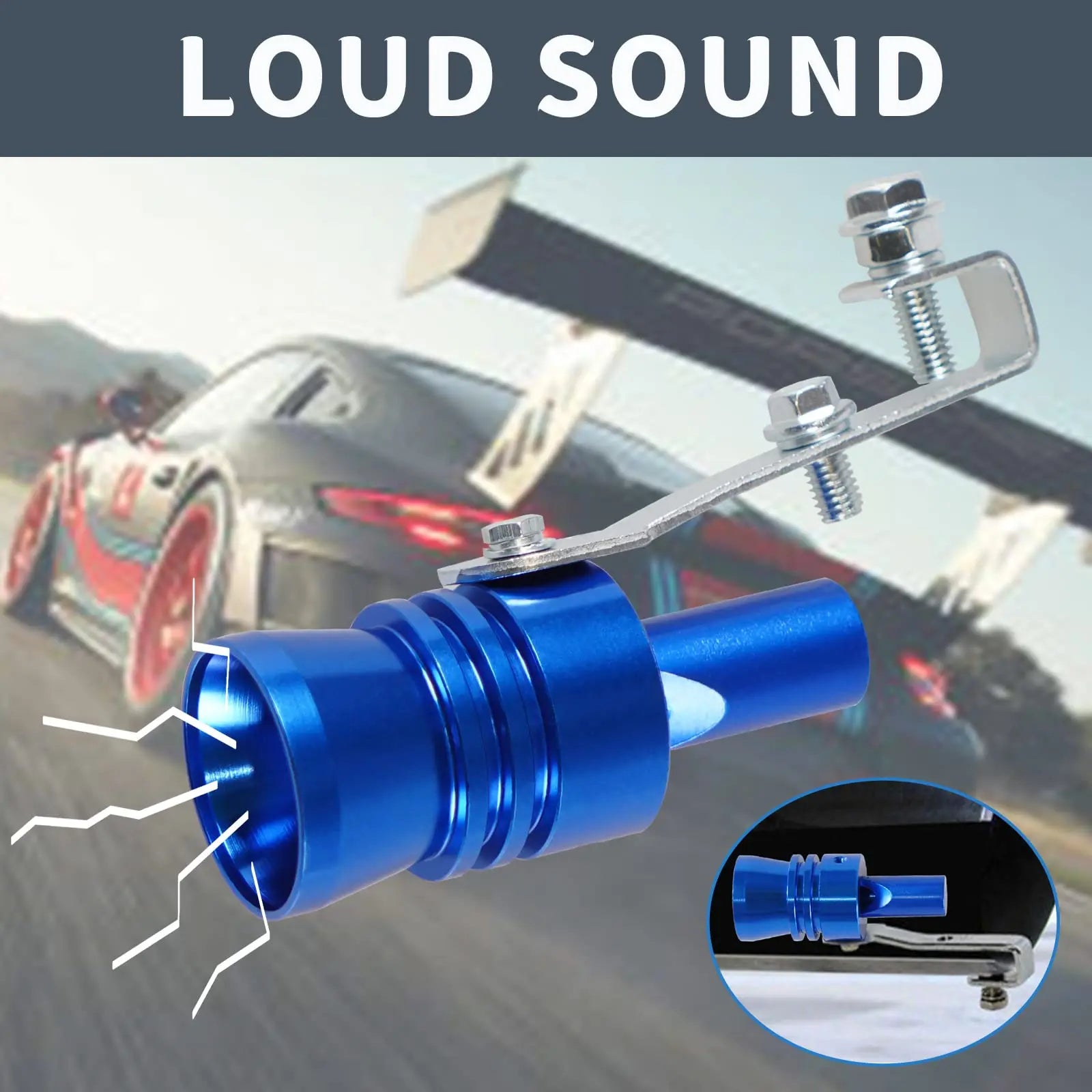 Motorcycle,Truck,Car Turbo Sound Universal Aluminum Car Turbo Whistle Muffler Pipe Whistle Car Roar Maker 4 Sizes Peaceful Pleasures Health and Wellness