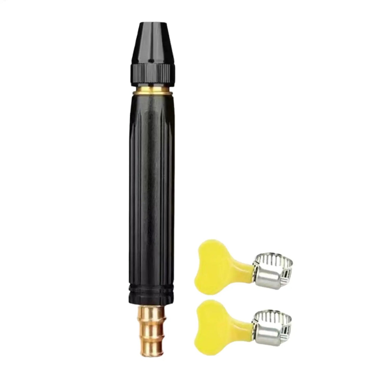 Jet Nozzle Power Washer for Garden Hose Garden Hose Nozzle High Pressure Cleaning Spray Evenly Hose Nozzle for Car Washing Peaceful Pleasures Health and Wellness