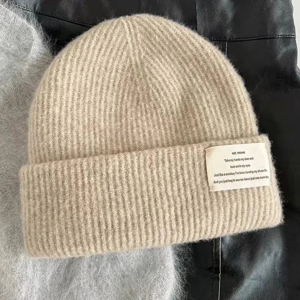 Winter Knitted Beanie Hat | Warm Windproof Ear Protection Cap