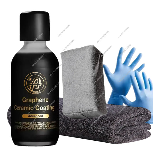 Polishes Advanced Graphene Ceramic Coating 10H Coating for Auto Detailing, 9+ Years of Car Protection with UV Technology Peaceful Pleasures Health and Wellness 60ML Blue Light