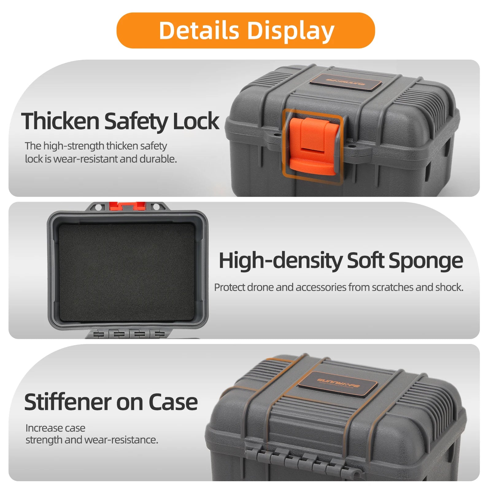 High-Strength Impact And Pressure Resistance For DJI OSMO Action 6 Mini Storage Case Safety Protective Case Storage Bag Peaceful Pleasures Health and Wellness