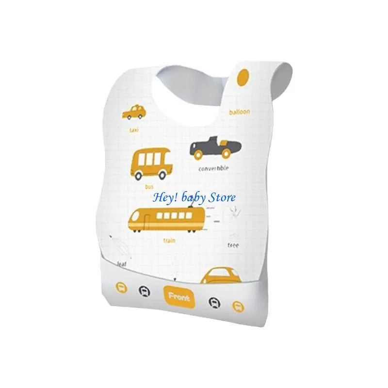 Disposable Baby Bibs & Burp Cloths for Infants & Toddlers 10pk