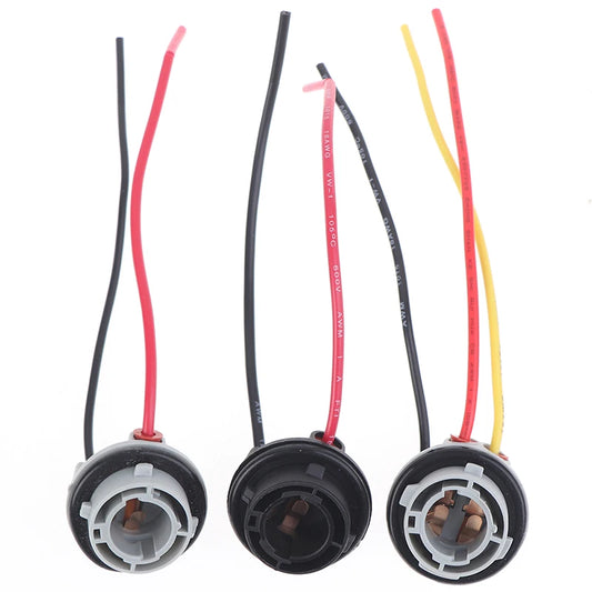 2-Pack 1156 1157 BAY15D Bulb Socket Adapter for Brake Lights Bulb Socket Adapter Peaceful Pleasures Health and Wellness