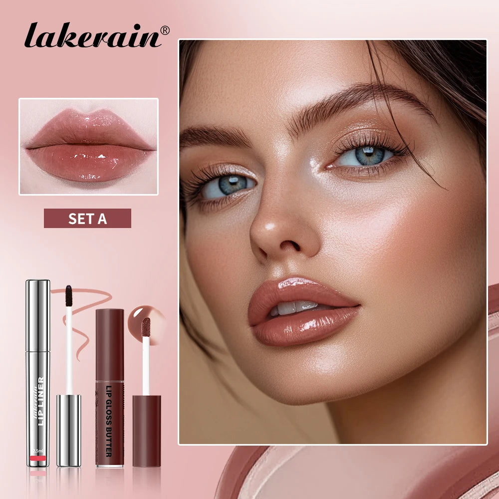 Highly Pigmented Lip Liner And Butter Non-stick Cup Lip Gloss Tattoo Matte Lip Liner Lasting Lip Stain Waterproof Lip Gloss Peaceful Pleasures Health and Wellness