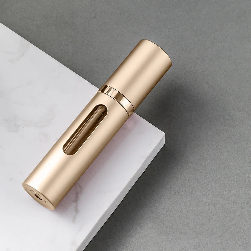 5ml Refillable Glass Perfume Spray Bottle | Mini Travel Atomizer