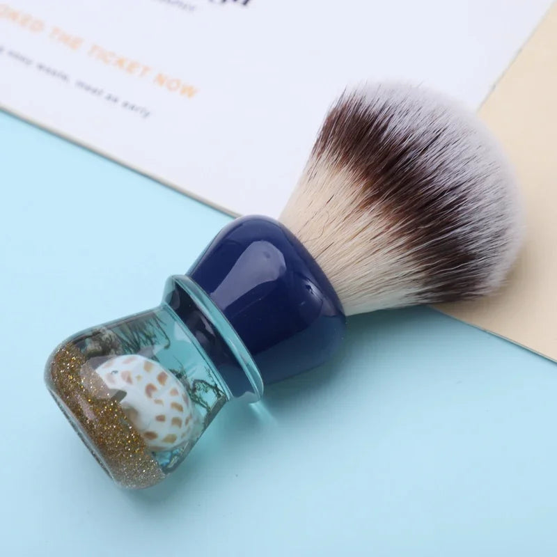 YAQI Atlantis 22MM Synthetic Hair Shaving Brush Portable Travel Cleaning Face High Quality Shaving Brush Tool For Men Peaceful Pleasures Health and Wellness