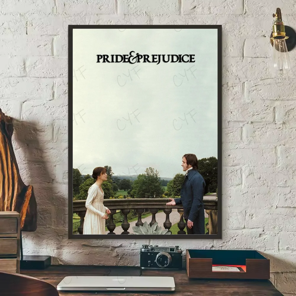 Pride & Prejudice HD Wall Poster – Waterproof PVC Art Print Wall Art Poster Peaceful Pleasures Health and Wellness z13 50X70cmNoframe