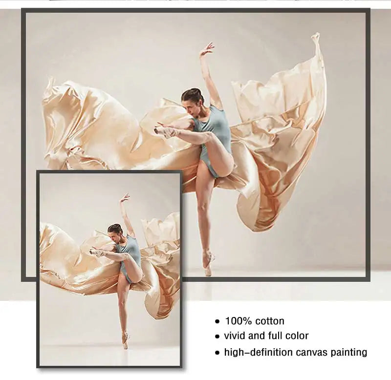 Nordic Canvas Wall Art – Peony Flower & Dance Woman Print Canvas Wall Art Print Peaceful Pleasures Health and Wellness