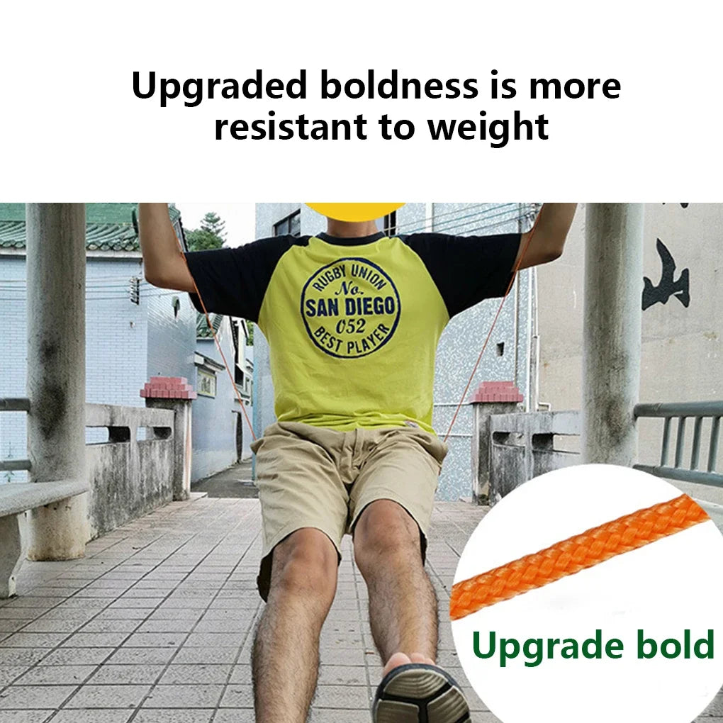 Clothesline Laundry Drying Rope Outdoor Clothes Line Windproof Anti-slip Retractable Cord for Hotel Camping accessories Peaceful Pleasures Health and Wellness