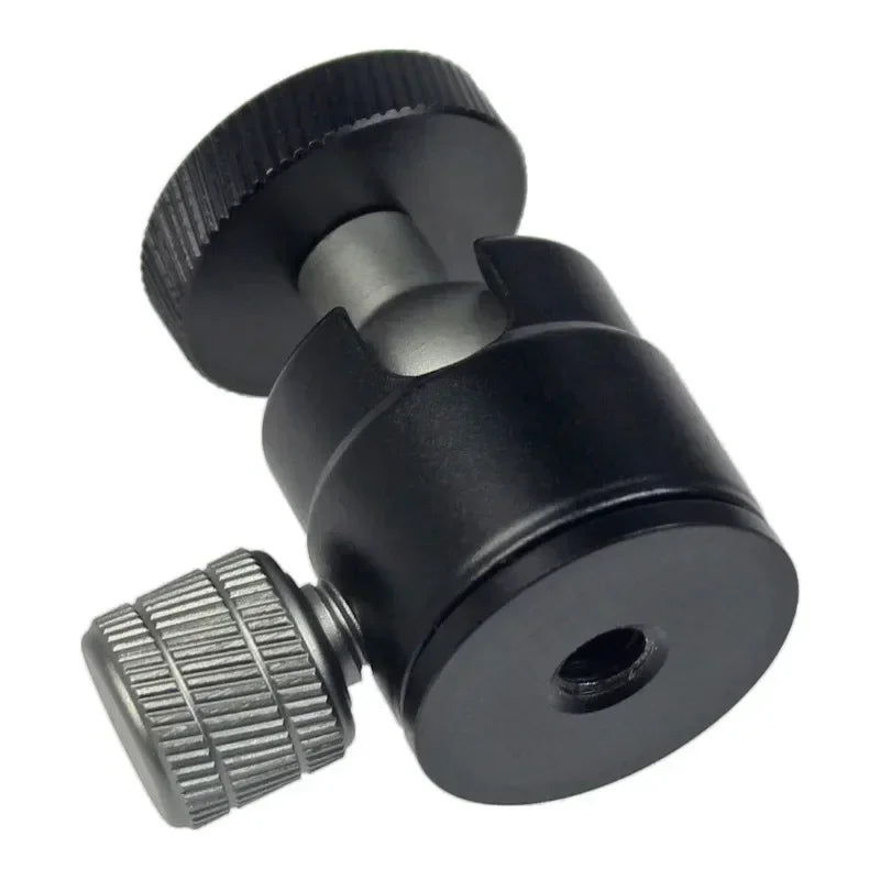 1/4 Screw Mount 360 Swivel Mini Ball Head for Canon Nikon Sony Camcorder DV LED Light Bracket DSLR Camera Tripod Ballhead Stand Peaceful Pleasures Health and Wellness