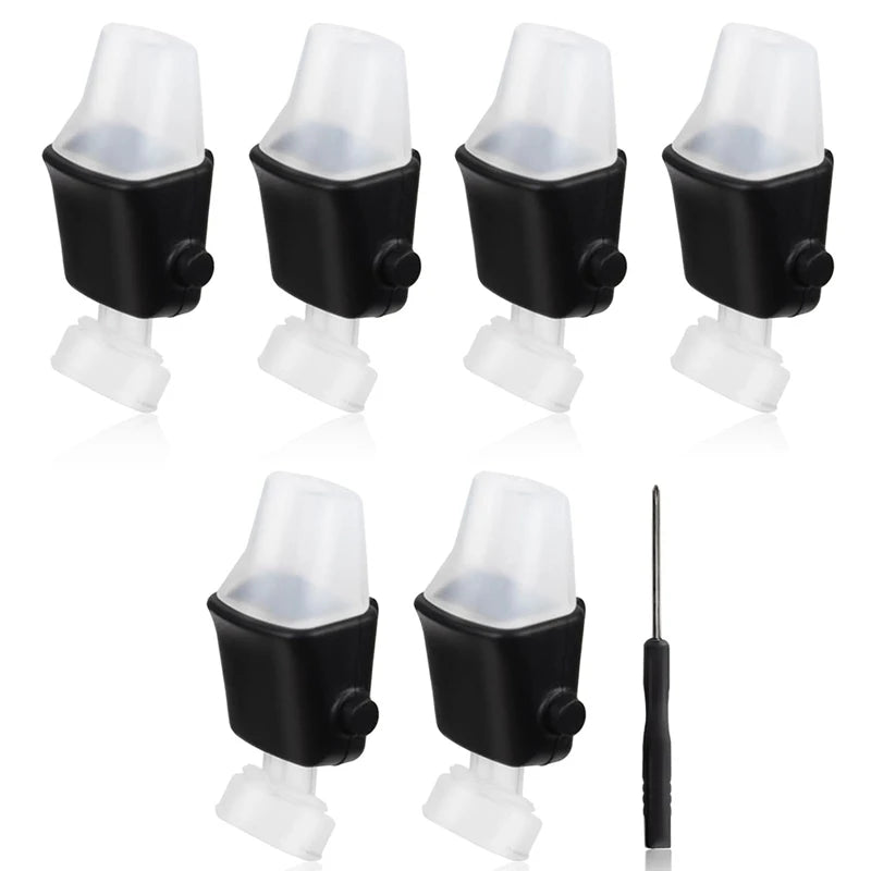 6-Pack Silicone Spouts for Contigo Aubrey 14oz & 20oz Bottles