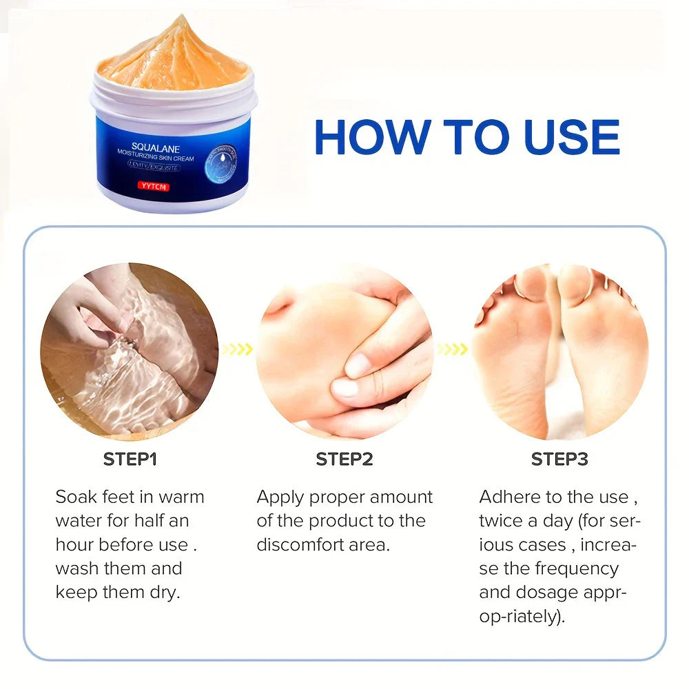 Squalane Intensive Repair Foot Cream – Moisturizing 70g