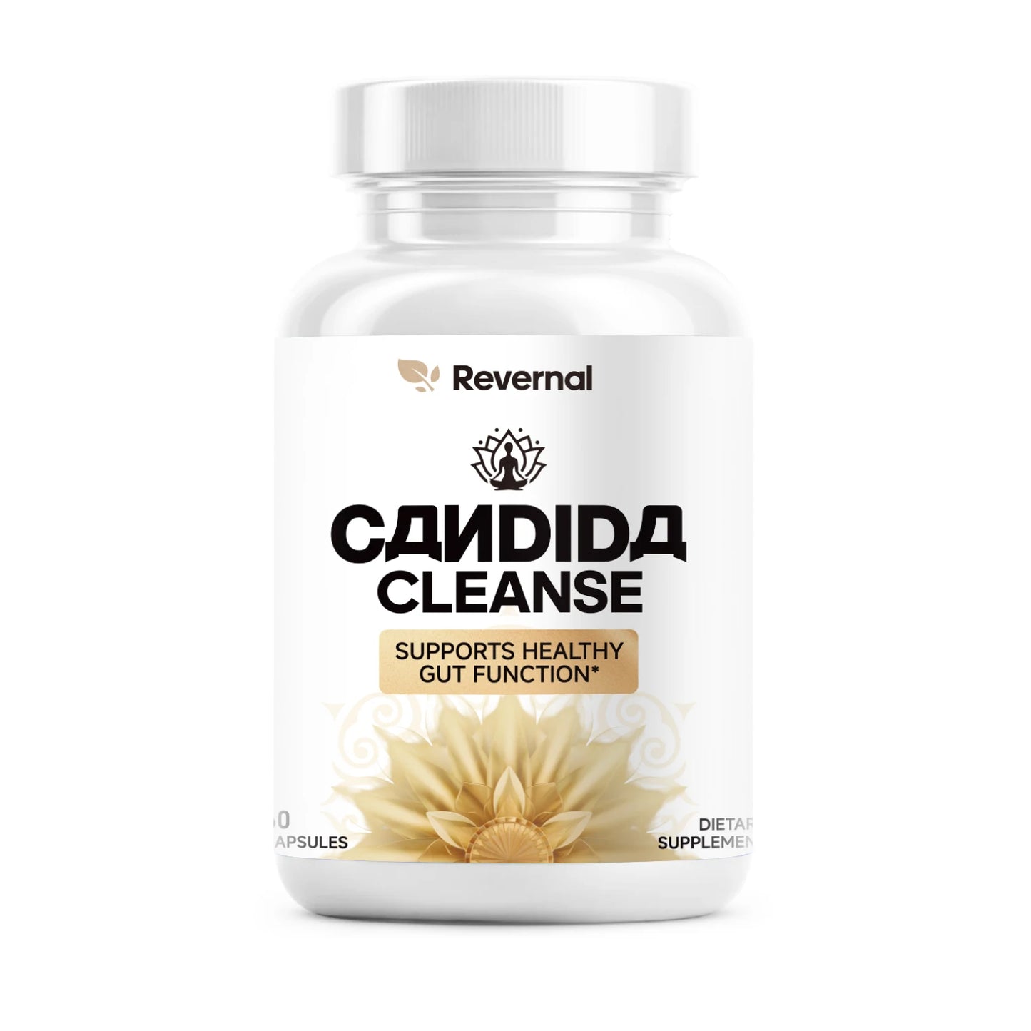 Candida Cleanse - Gut & Colon Support (60 Capsules) - for Men & Women - Natural Herbs for Intestinal Detox - Anti Yeast Overgrow Peaceful Pleasures Health and Wellness 1pcs Fast Relife United States