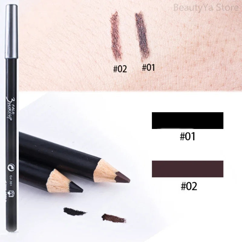 IFANYUO Waterproof Eyeliner & Eyebrow Pencil – Black/Brown