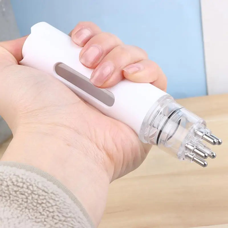 1 Set Essential Oil Liquid Guiding Massager Portable Scalp Applicator Liquid Comb Mini Massager Anti Hair Loss Scalp Care Tool Peaceful Pleasures Health and Wellness