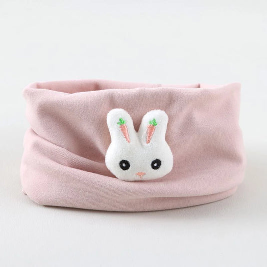 Kids Cartoon Neck Warmer Scarf | Windproof Velvet 1-3 Years Kids Neck Warmer Peaceful Pleasures Health and Wellness A Size fits all POLYESTER