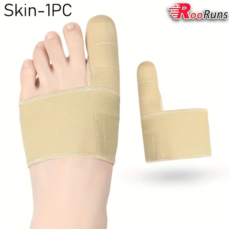 One Pcs Thumb Sleeve Breathable Thumb Straightening Wrap With Wear-Resistant Silicone Pad For Comfortable Walking Peaceful Pleasures Health and Wellness Colour