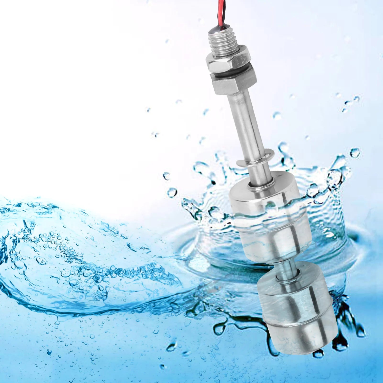 Stainless Steel Double Ball Water Level Controller Sensor for Tank Pool Water Level Sensor Peaceful Pleasures Health and Wellness