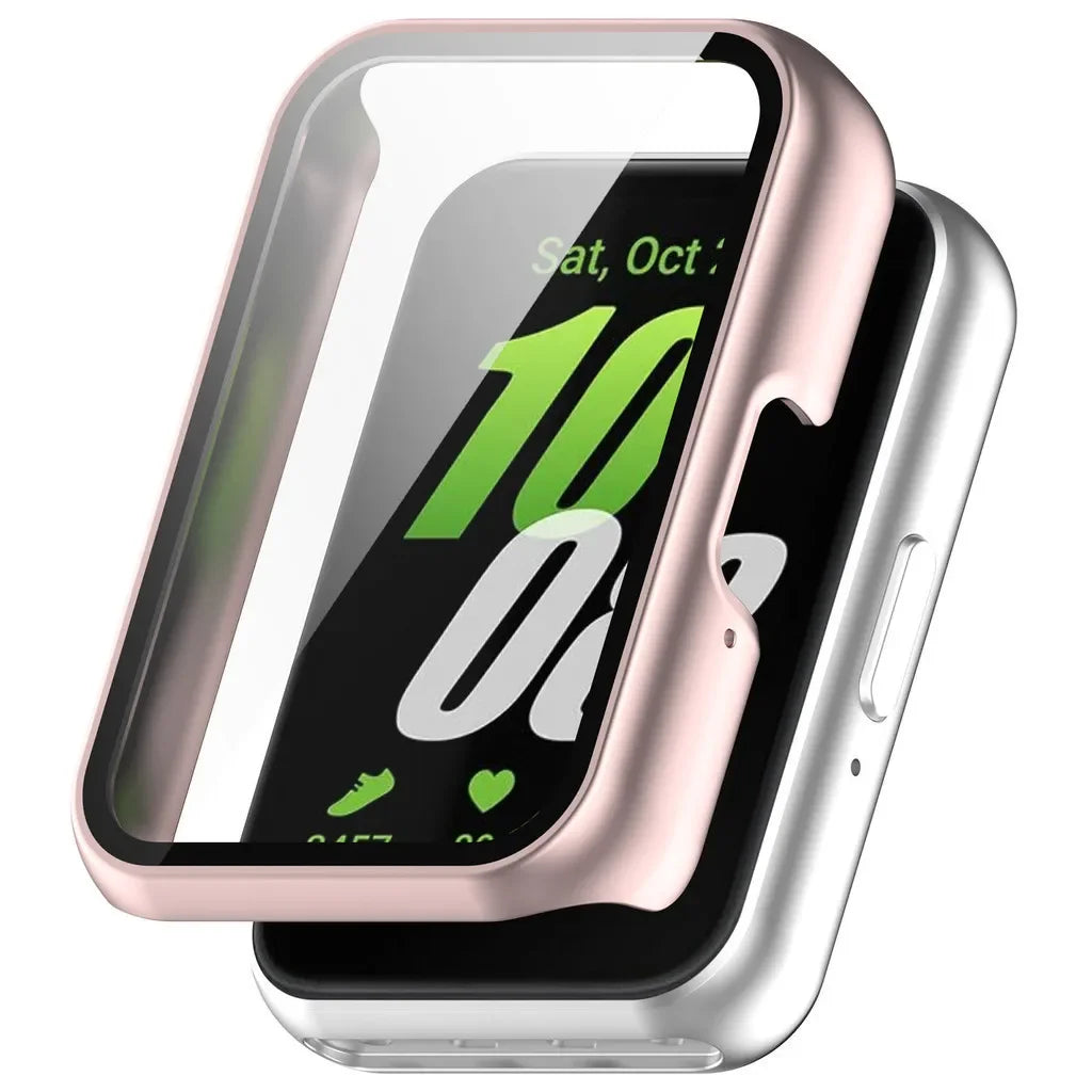 Samsung Galaxy Fit 3 SM-R390 PC Case + Tempered Glass Peaceful Pleasures Health and Wellness