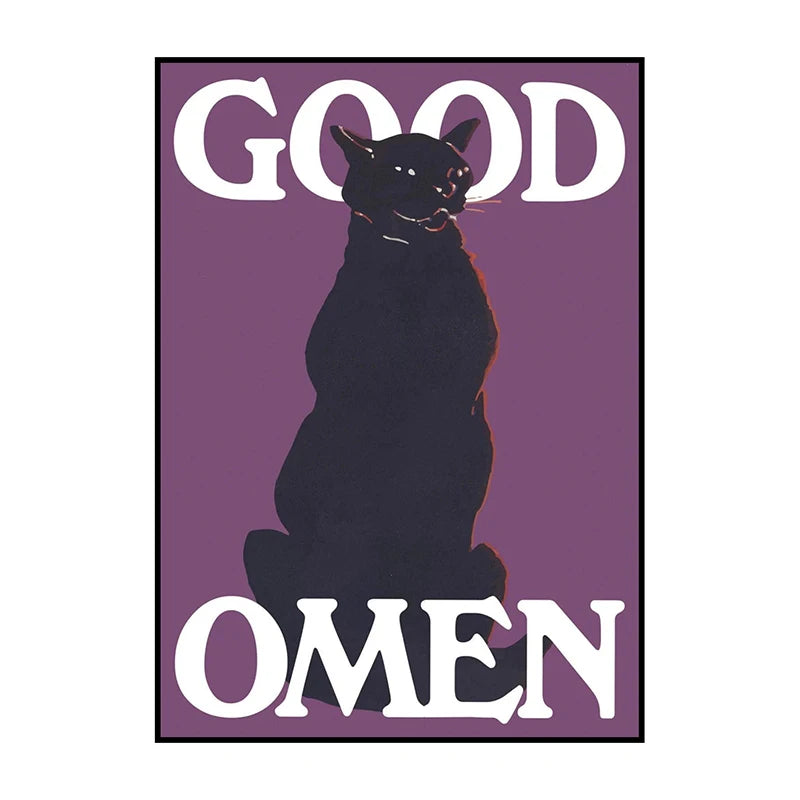 Japanese Cat in Bathtub Canvas Print | Funny Bathroom Wall Art