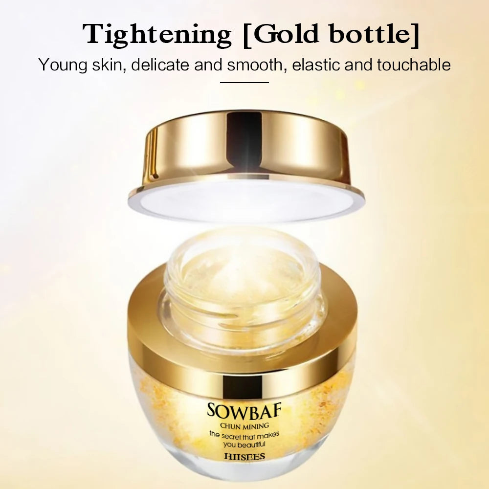 24K Gold Snail Collagen Face Cream | Brightening Anti-Aging 50ml