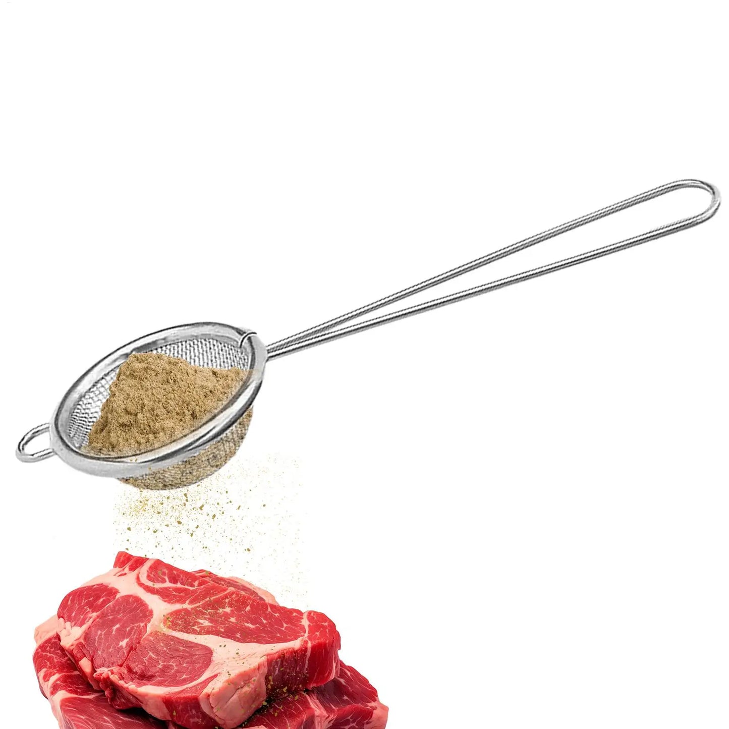 Fine Mesh Strainer – Stainless Steel Matcha Sifter & Tea Strainer