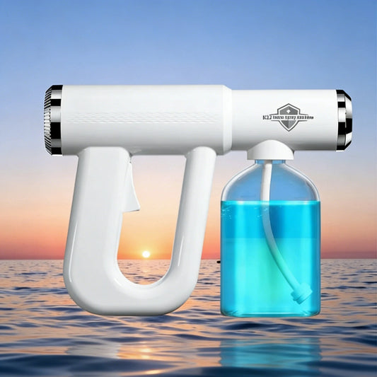 USB rechargeable wireless spray tool for hair styling, professional hair care spray, blue light nano hair care spray, 300 ml Peaceful Pleasures Health and Wellness