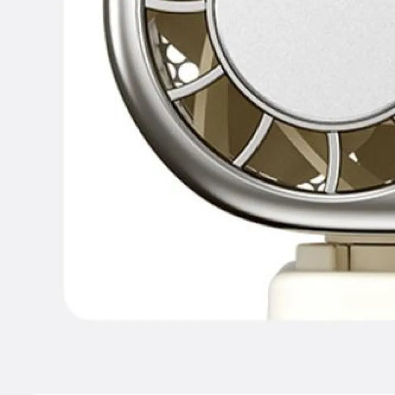 Portable USB Rechargeable Clip Fan – 199 Speeds & LED Display
