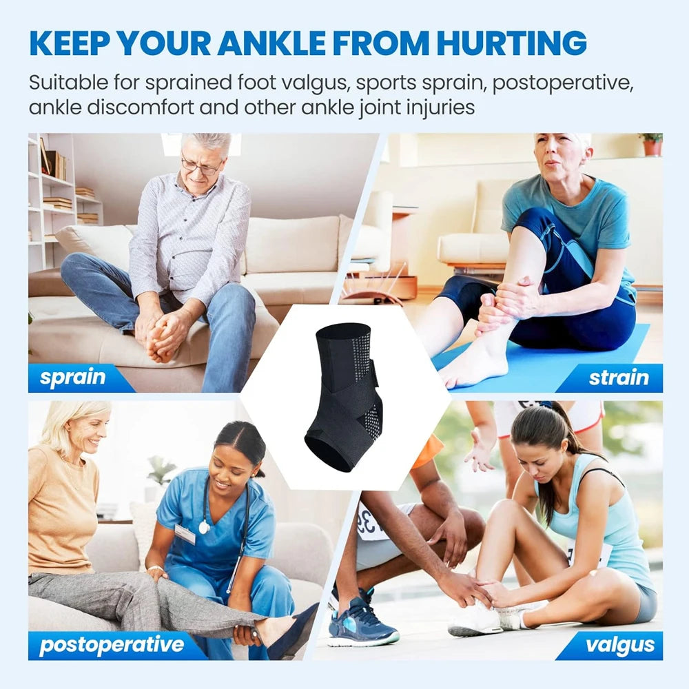 WEFITON Ankle Brace Compression Support – Sprain & Pain Relief Ankle Brace Support Peaceful Pleasures Health and Wellness