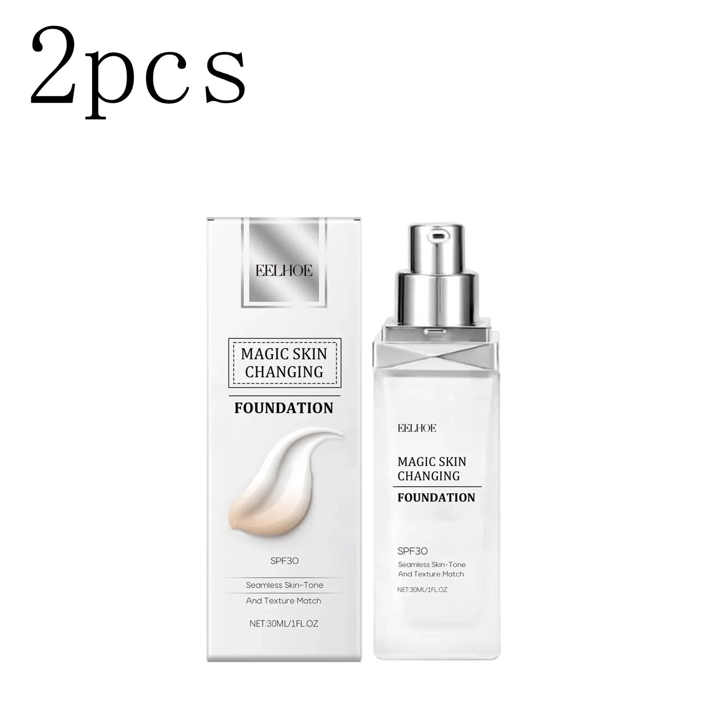 Color-Adapting Matte Foundation – Lightweight & Moisturizing