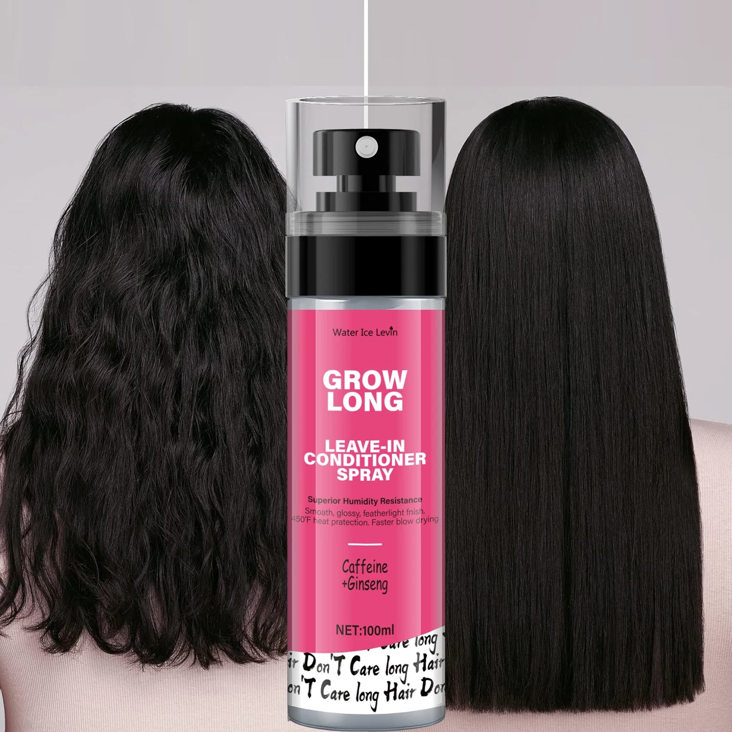 Biotin Leave-In Conditioner Spray – Anti-Frizz & Vitamin E