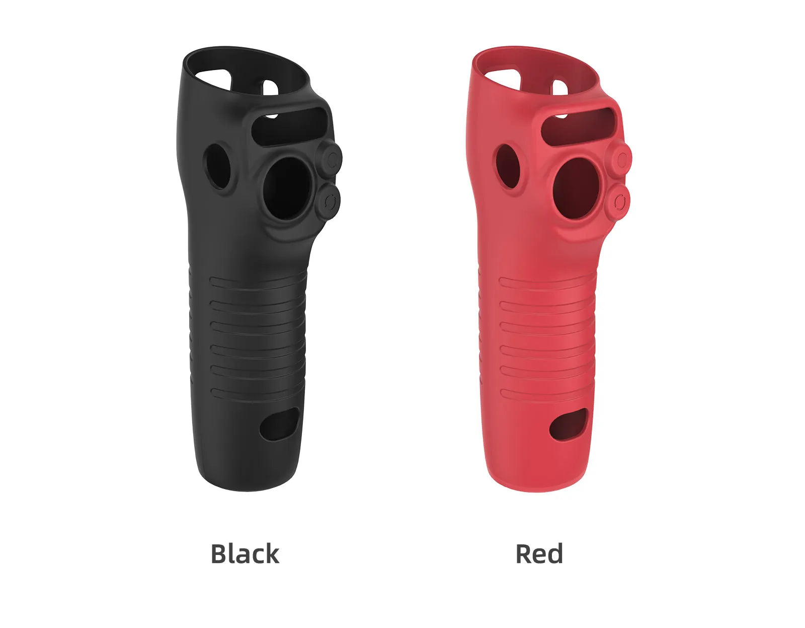 RED/BLACK Protective Case Silicone Case Soft Anti Dust Handle Protective Cover Mobile Phone PTZ Accessories For DJI Osmo Mobile6 Peaceful Pleasures Health and Wellness