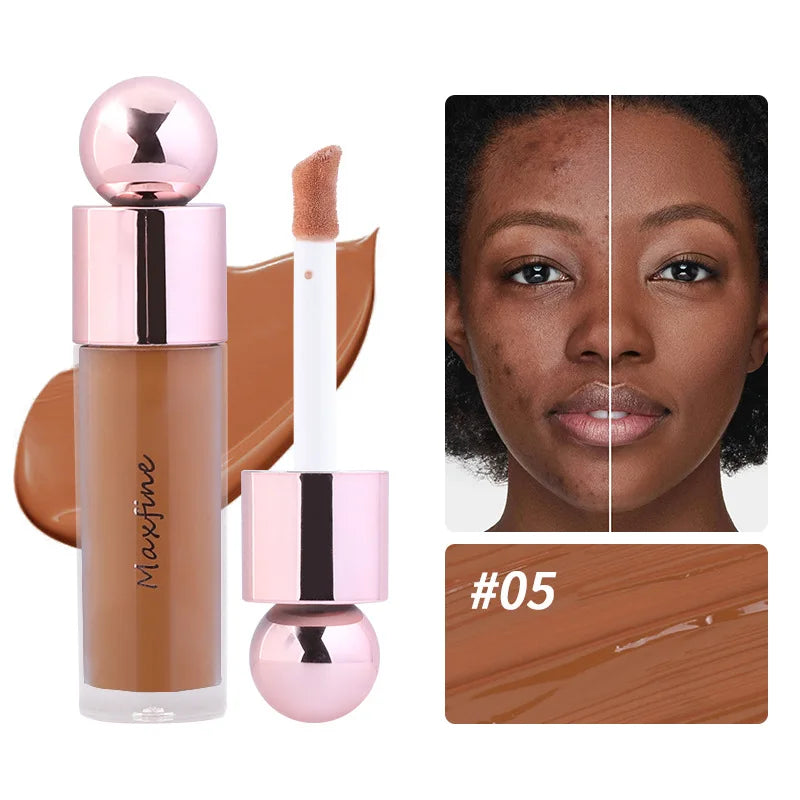 Concealer with Pore Blurring Moisturizing Oil Control Long Lasting Sweat Resistant Non Transfer for Covering Facial Blemishes Peaceful Pleasures Health and Wellness 05