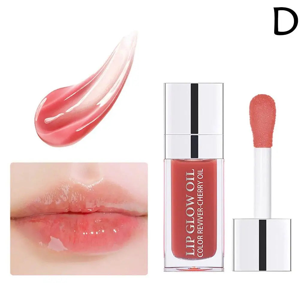 Crystal Jelly Lip Oil Gloss – Moisturizing, Plumping & Waterproof