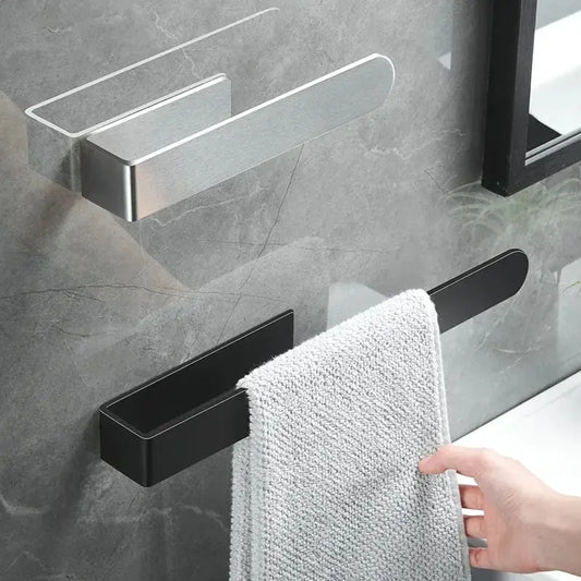 Self-Adhesive No-Drill Towel Rack | 304 Stainless Steel Bar Towel Rack Peaceful Pleasures Health and Wellness