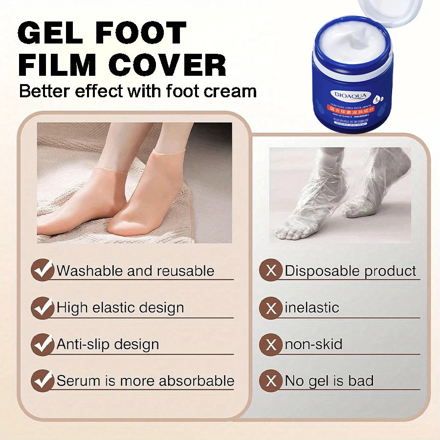 Vitamin E Urea Foot Cream, Moisturizing And Tender Hand And Feet Skin, For Dry And Peeling Hand, Feet And Body 170g/bottle Peaceful Pleasures Health and Wellness